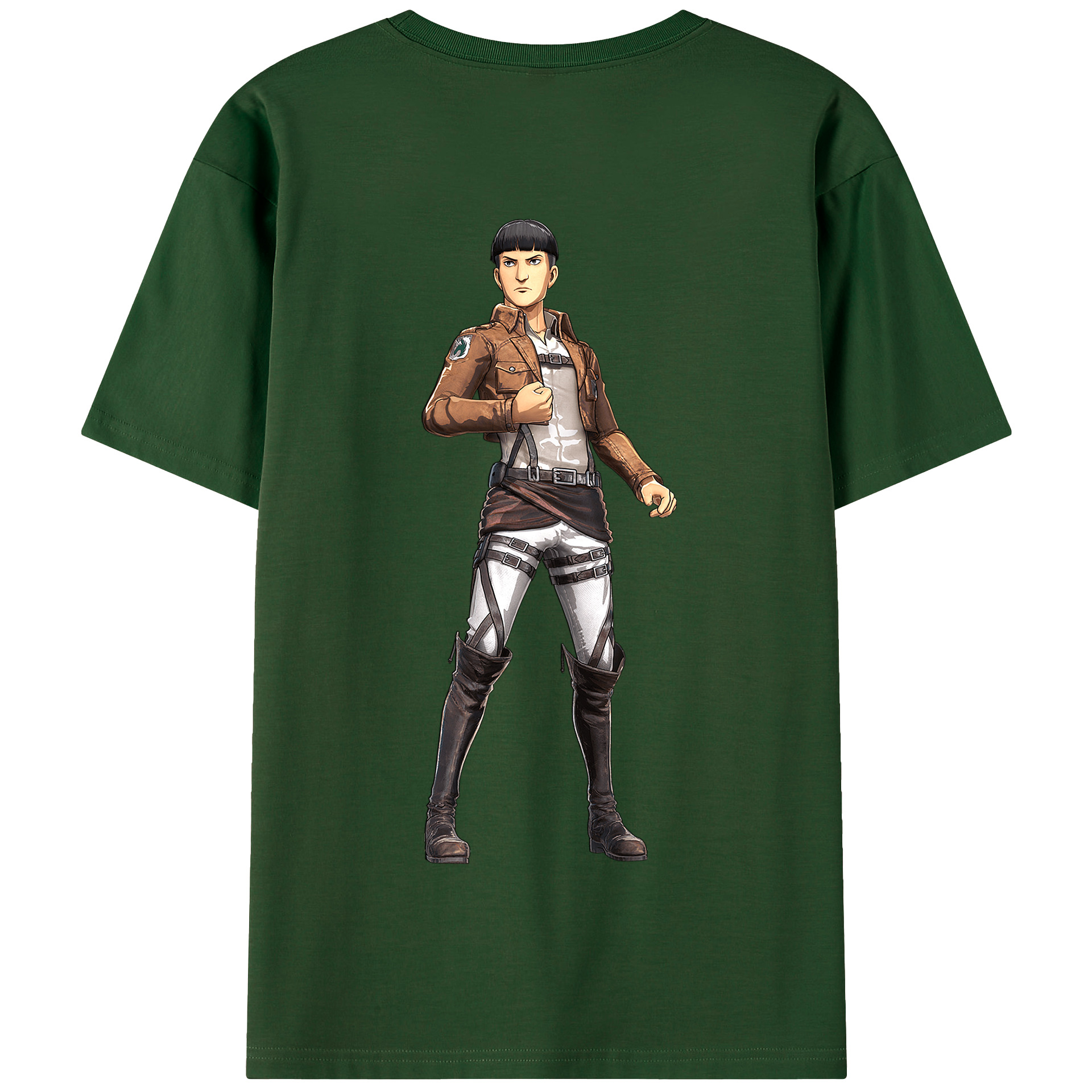 （画像用） 進撃の巨人 Attack on Titan 綿100％半袖Tシャツ（背面プリント）
